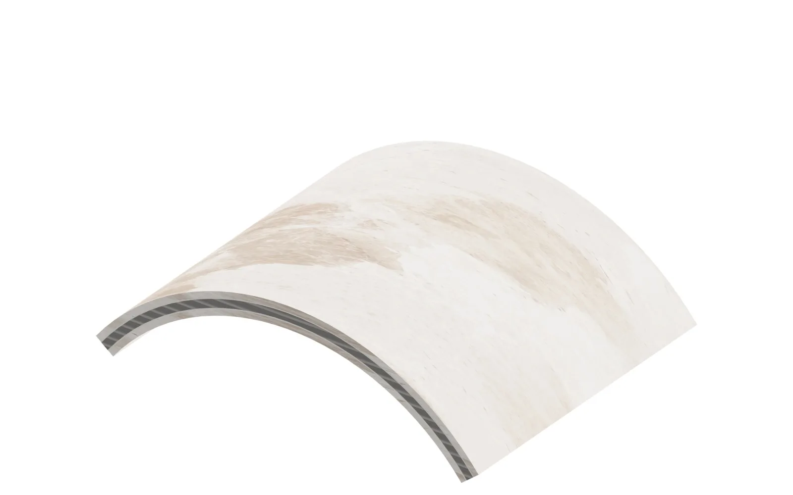 Aerostone curved piece.