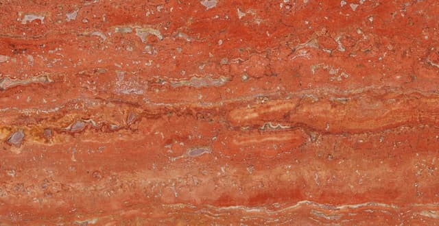 TRAVERTINO ROJO — patrón de la piedra