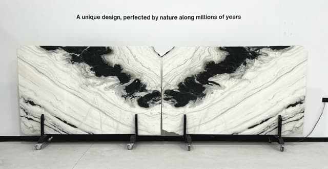 PANDA WHITE — stone pattern