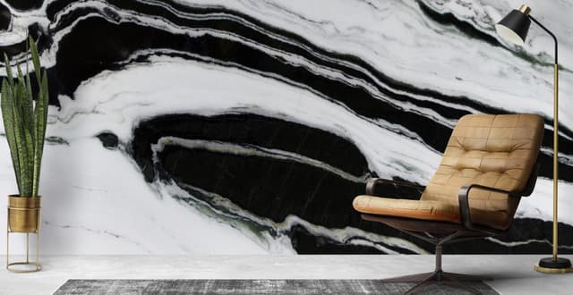 PANDA WHITE — stone pattern
