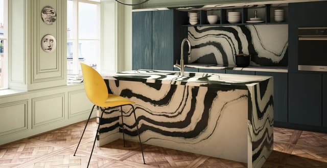 PANDA WHITE — stone pattern