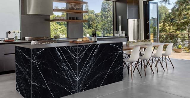 NEGRO MARQUINA — patrón de la piedra