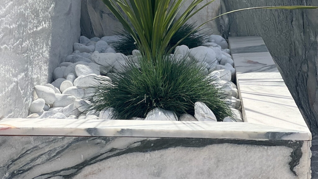 The mountain, in a planter